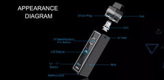 🔐 OBS CABO Fingerprint Pod Mod Kit – 80W Smart Vape | Biometric Security | UK Seller 🚀 Next-Gen Vaping with Fingerprint Technology!