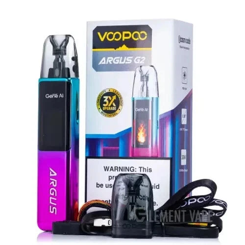 VOOPOO ARGUS G2 Vape Kit with 1000mAh battery for powerful, all-day vaping performance.